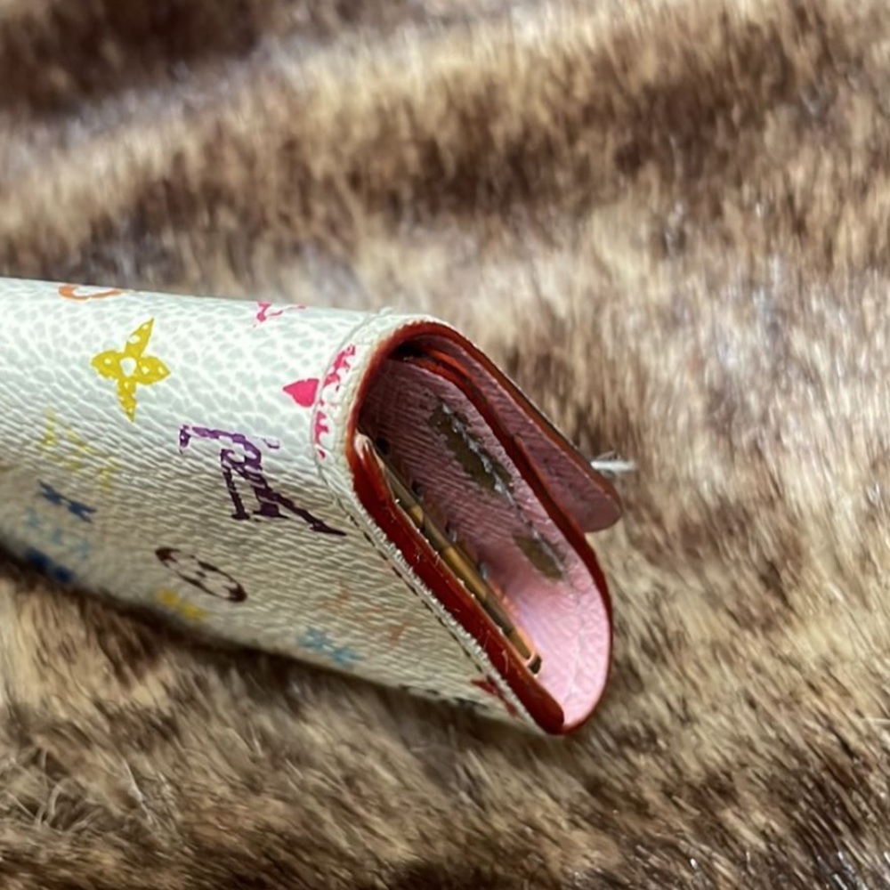 Louis Vuitton White Murakami Key Cles / Key Holder - Picture 3 of 8